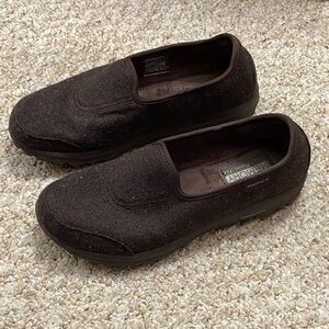 Skechers Women's Chocolate Brown Slip-On Memory foam shoes